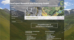 Desktop Screenshot of geoexpert.at