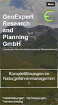 Mobile Screenshot of geoexpert.at